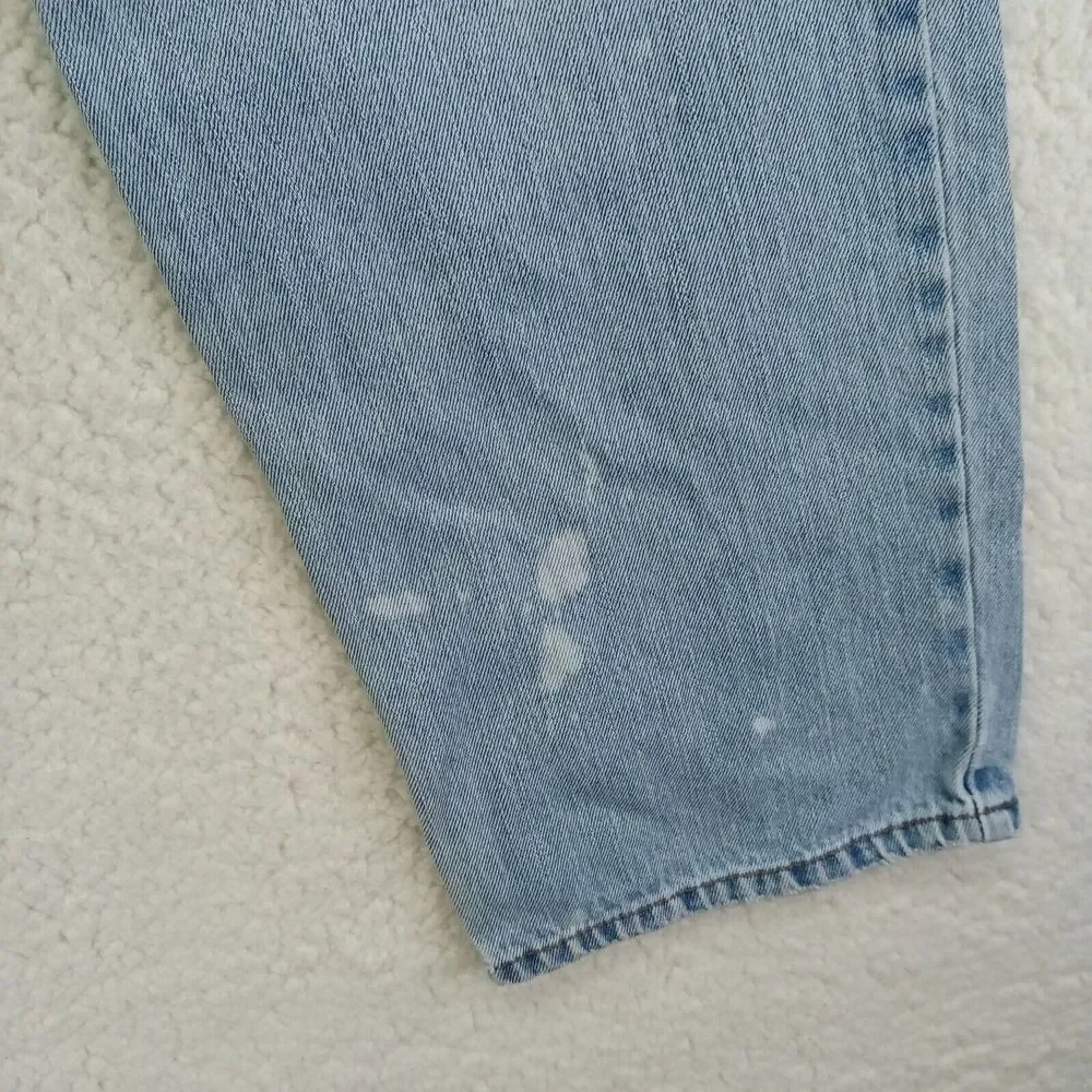 VTG Levis 505‎ Jeans Mens 36x32 Straight Regular Fit Cotton Denim Light Wash